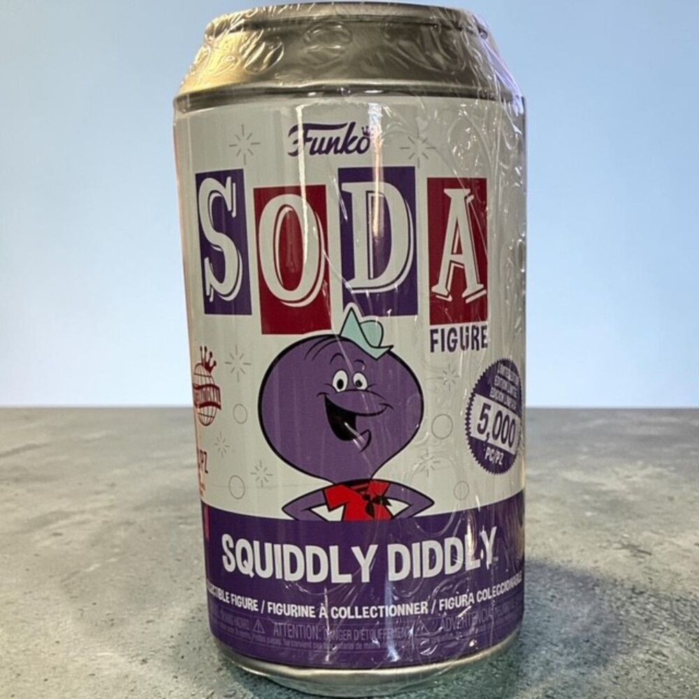 Funko SODA Squiddly Diddly Hanna-Barbera International LE 5000 Factory Sealed